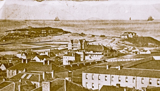 View of Newcastle East circa 1870 Courtesy Bert Lovett Collection, University of Newcastle (Australia)